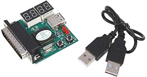 JMT 4 dígitos del ordenador portátil de la placa base USB y el analizador PCI de prueba de diagnóstico de la tarjeta postal probador para portátil