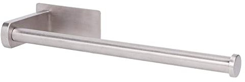 Toilettenpapierhalter Ohne Bohren, Selbstklebend Ohne Bohren Klorollenhalter Klopapierhalter Edelstahl Gebürstet für Küche und Badzimmer