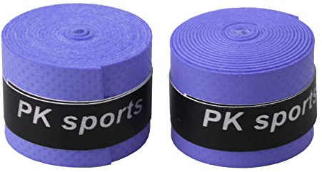 Yibuy Lot de 2 bandes antidérapantes pour baguettes de batterie Violet 106 x 2,5 cm