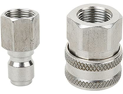 CENPEK Ensemble d'adaptateurs pour nettoyeur haute pression, kit de déconnexion rapide, raccord femelle 3/8, 5000 PSI