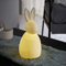 Dekofigur Hase White aus Porzellan, weiß, mit LED Beleuchtung, 21 cm hoch, Osterdeko für Drinnen, Osterhase, Hasenfigur zum Hinstellen, Porzellanfigur, Leuchdeko, Frühlingsdeko