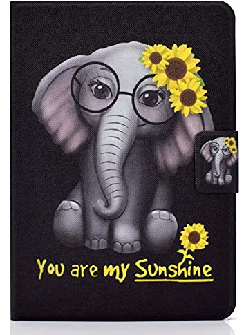 Bspring Case Fits 6 All-New Kindle11th Generation 2022/2024, Ultra Lightweight PU Shell Cover with Auto Wake/Sleep for kindle 2022,Elephant