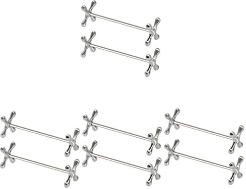 BESTonZON 8 Stk Essstäbchenhalter Für Messer Und Katzenmesser Esszimmerdekoration Für Den Tisch Messerbänke Für Den Tisch Ruhen Besteckreste Besteckständer Haushalt Zinklegierung