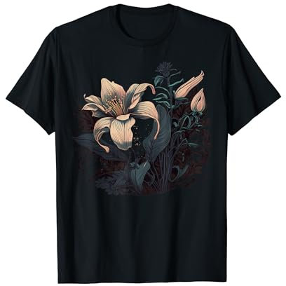 Fleur de lys vintage sur lys T-Shirt