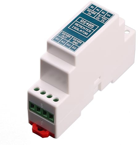Mendouconert Hub distributore condivisore ripetitore RS485 Amplificazione estensione segnale RS485 isolamento fotoelettrico anti-interferenza (150 Kbps)