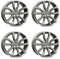4x AUTEC Felgen Alufelgen UTECA 8.0x18 ET45 5x112 Titansilber kompatibel mit Mercedes-Benz E Vito B C A EQA V GLE EQB GLA Marco Polo CLA Viano
