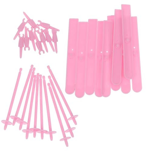 Cabilock 5 Sets Mini Ski Mini Ski Für Puppen Skizubehör Für Puppen Mini Zubehör Miniatur Ski Für Puppen Puppenhaus Ski Mit Stöcken Puppenhaus Ski Zubehör Mini Ski