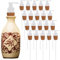 Tioncy 20 Pcs Soap Dispenser Pump with Cork Stopper Easy Press in Replacement Soap Pump Dispenser for Bottles Mason DIY Soap Lotion Jars (White)