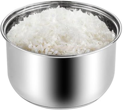Pot Rice Cooker Insert, Power Cooker Inner Pot, Replacement Inner Pot, Rice Cookimg Inner Bowl with Non-Stick Coating, High Temperature Resistant Electric Cooking Liner