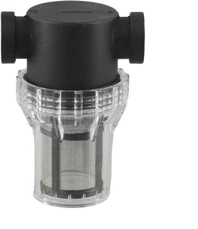 Yjdoorplay Filtro per tubo di irrigazione, per irrigazione da giardino, schermo a rete in linea, filtro per tubi, filtro per pompa dell'acqua, per tubo dell'acqua di ingresso (1/2 80 maglie)