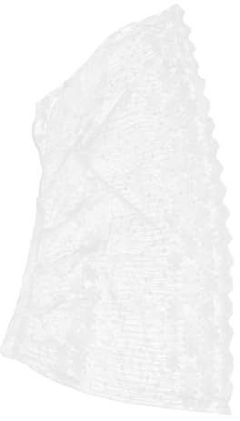 HOMOBABE Monitor Cover and Wind Deflector for Air Conditioner Elegant Lace Curtain Shield Fit for Tvs and Units Prevents Blowing Protects from Debris Creates Comfortable Living Space