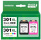 301 XL 301XL Wiederaufbereitete Tintenpatronen für HP 301 XL Schwarz und Farbe, kompatibel mit HP Deskjet 2540 3050 1000 1010 1050 2050 3050A Officejet 4630 2620 ENVY 4500 5530 5534