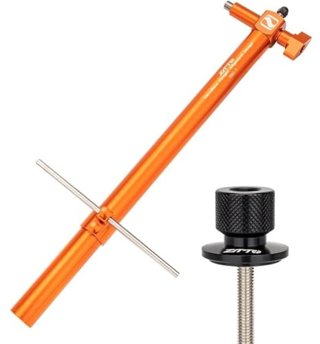 Segrehy Fahrrad-Umwerfer Werkzeug, Profi Ausrichtungs-Messgerät für Schalthebel und Bremshebel, Aluminiumlegierung mit Höhen-Regler, für Rennrad und Straßenrad Wartung, Fahrradwerkstatt Zubehör​​