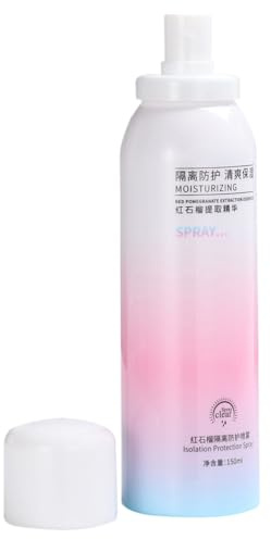 CALLARON Sonnenschutzspray 150ml mit Feuchtigkeitsspendender Textur und Kühlendem Sprühnebel für Sommerurlaub Metallisches Make Up Accessoire für Ebenmäßige Bräune und Hautschutz