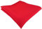 TigerTie Designer Einstecktuch handrolliert in rot einfarbig Uni