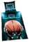 Herding Young Collection Bettwäsche-Set, Basketball Wendemotiv, Bettbezug 140 x 200 cm, Kopfkissenbezug 70 x 90 cm, Baumwolle/Renforcé