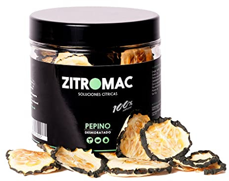Gurkenscheiben für Cocktails, Gourmet Cocktails und Cocktailbars, Deko Getrocknete Gurken, Dehydratisierte Gurken Qualität Gurken 100% Natürlich Dehydratisierte, Zusatzstofffrei, Additivfrei 45 GR