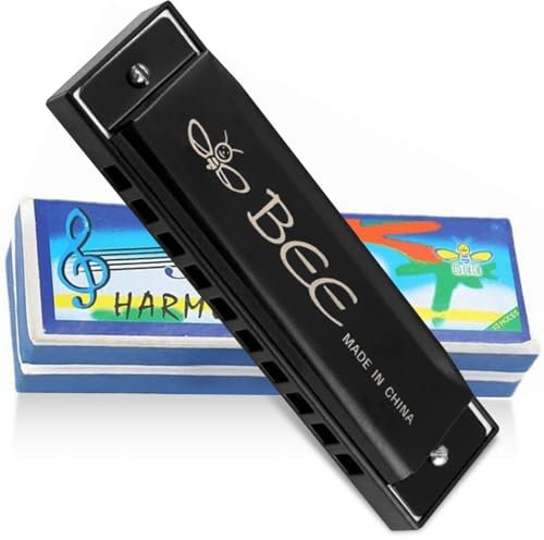 Mundharmonika,10 Löcher mundharmonika Diatonisch,Mouthharp,Mundharmonika C,Mundharmonika Kinder,Major Blues Harmonika,Harmonica für Kinder,Student,Fortgeschrittene und Anfänger