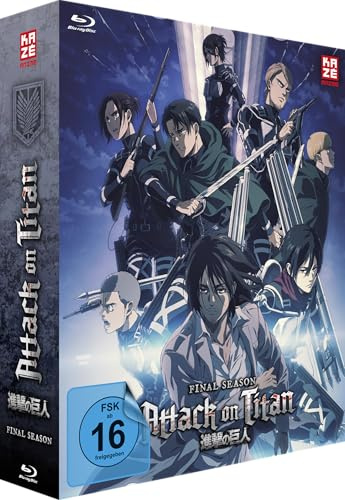Attack on Titan Final Season - Staffel 4 - Vol.1 - [Blu-ray] mit Sammelschuber