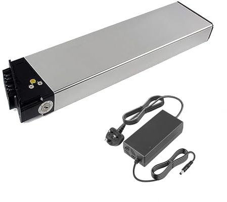 E-Bike Battery 48V 12.8Ah Folding Built-in Electric Bicycle Lithium Battery for SAMEBIKE 1000W 800W 750W 500W 350W Bike Motor with Charger and BMS