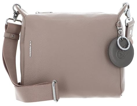 Mandarina Duck Damen Mellow Leather Umhängetasche, Warm Taupe