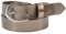 fashionchimp Basic Damengürtel aus 100% echtem Leder, glänzende Gürtel-Schließe, Breite ca. 2,8cm, Made In Germany (Titan-Solar, 100/BW85)