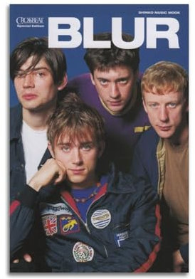 TRXU Blur Band 5 Poster, Albumcover, Musikposter für Schlafzimmer, ästhetisches Poster, dekorative Malerei, Leinwand, Wandkunst, Wohnzimmer, Poster, Schlafzimmermalerei, 20 x 30 cm, ungerahmter Stil