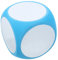 HAWILLOSCH Accesorio Educativo Juego de Mesa Dados Accesorios de Dados de Juego Juegos Dados Gigantes Dados para enseñanza Dados borrables Dados del Aula Grandes Dados de Espuma Sky-Blue