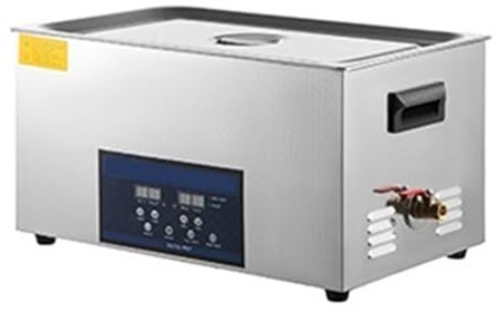 MZZYG Macchina Pulitrice A Ultrasuoni 10L 30L Ultrasuoni Pulitore 28/40khz Doppia Frequenza Digitale Portatile Lavatrice Ultrasuoni Bagno Pulito Elettrodomestico(30 L Tank)