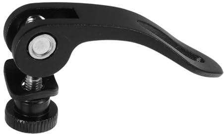 MOBUTOFU Quick Release Handle Screw Bike Seat Clamp Aluminum Adjustable Seatpost Clamp for Folding Mountain Bike Quick Release Lever