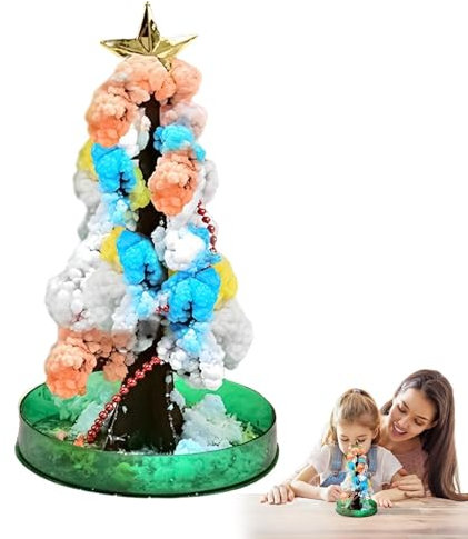 Albero di Natale magico - Decorazioni per la festa della mamma albero di carta da albero di carta con fiori | presenta kit novità per bambini, giocattoli divertenti e fies