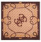 GUESS Foulard Scarf 130X130 Brown Multi