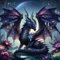 5D Diamond Painting Drache, Bunter Drachen Diamant Painting Set für Erwachsene, DIY Diamant Malerei Kunstbilder,Full Drill Stickerei Set für Wanddekoration,Ideal als Geschenk für Zuhause (30x30cm)