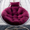 Generisch Hängesessel Kissen, Kissen Für Hängesessel, Kissen Für Egg Chair Swing, Bankauflagen Für Gartenmöbel, Gartenstuhl-Kissen(Purple,45.27in)
