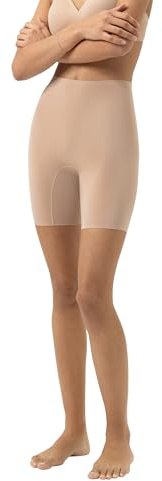 Mey Damen Radlershorts Nahtlos Serie Simply Better Invisibles | Hoher Taillensitz, Extra flache Nähte, Schmale, figurbetonte Passform, Baumwolleinsatz, Gr. S-XL