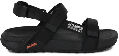Palladium Damen Offsandal Strap Sandale, Schwarz, 41 EU