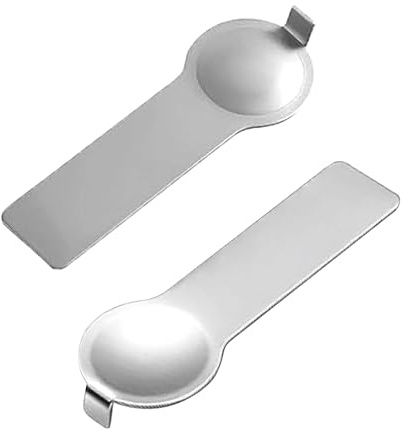 MEKEET Stainless Steel Name Name Tool for Italian Name Bracelet - Add and Remove Charms (5.5 x 1.2 x 0.3 cm)