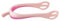 PFIFF 102477 Kunststoff-Sporen mit Anti-Rutsch-Fläche, pink-rosa