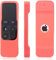 ELLENNE Silikon-Schutzhülle mit Fernbedienung für Apple TV 4. Gen. (Rosa)