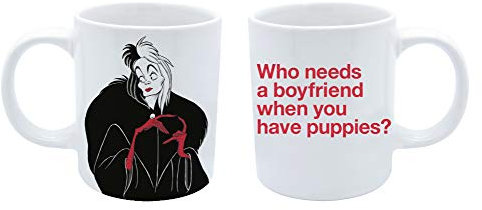 Disney Crudelia Tazza in Ceramica