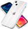 NALIA Klares Hartglas Case kompatibel mit iPhone 13 Hülle, Transparent Regenbogen Effekt Anti-Gelb Kratzfest Tempered Glass & Silikon Bumper, Holografisch Bunt Glänzende Handyhülle Cover Durchsichtig