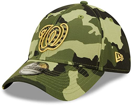 New Era 39Thirty Cap - Armed Forces Washington Nationals - S