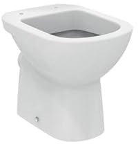 Ideal Standard - WC a Pavimento Serie I.Life A4673 - Bianco, Senza Sedile, A Magazzino