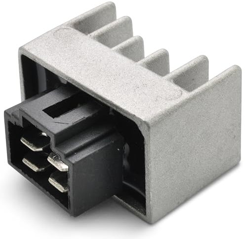 Easyboost Spannungsregler Gleichrichter 4-polig für Roller und Motorrad 50 MBK Booster nach 2004 Nitro Ovetto Yamaha DT TZR Beta 50 RR HM Rieju MRT SMX Sherco Ludix Kisbee TKR Speedfight XPS SH671-12