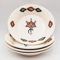 Juego de 4 platos hondos, platos de sopa Sahel Beige - D 24 cm