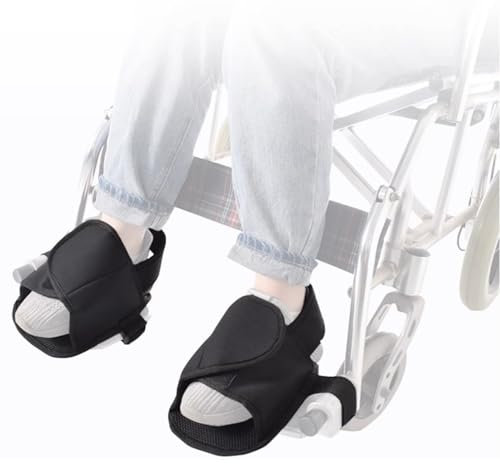 Repose-Pieds pour Fauteuil Roulant, Anti-Dérapant Chaussures De Fauteuil Roulant Empêcher Les Pieds De Glisser des Pédales De Fauteuil Roulant pour Personnes Handicapées, Personnes Âgées