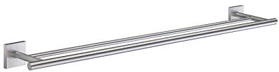 Smedbo RS3364 Handtuchhalter zur Wandmontage, silberfarben, 70,8 cm