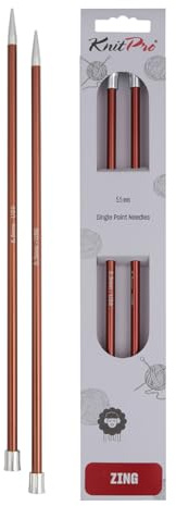 KnitPro Zing Lange Nadeln 16 (40cm) | 5.5mm