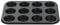 Prestige Inspire Bakeware Mini Muffin Tin, 12 Cup, Black