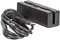 MagTek 21040108 Kartenleser mit 3 Streifen und USB-Tastatur-Emulation und 15,2 cm langes Kabel, 127 cm/s Swipe Speed, Schwarz